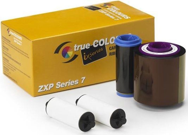 Zebra - ZXP 7 Series - Inktlint - Wit - 2500 Afdrukken - 0,3 kg