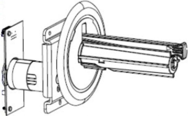 Zebra - ZT410 - Opwikkelspindel - Printer Accessoires - Inclusief Motor