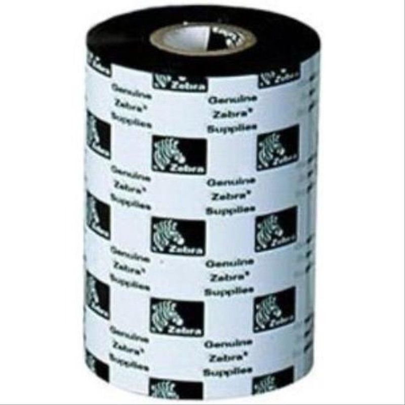 Zebra - 3200 - Wax/Hars Ribbon - Zwart - 110 mm x 300 m - 6 Stuks