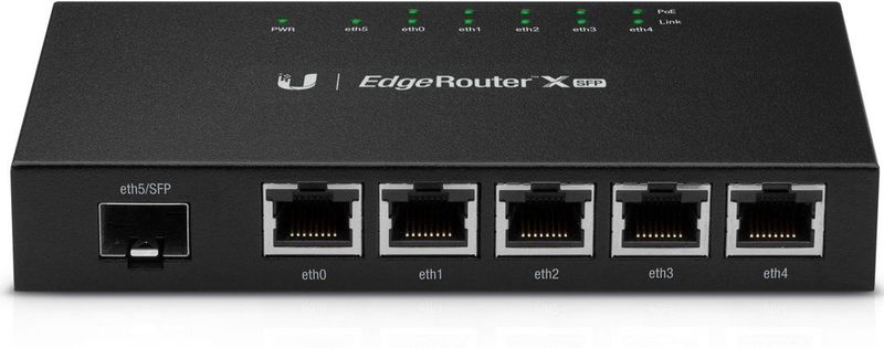 Ubiquiti - EdgeRouter X SFP - Router - Zwart
