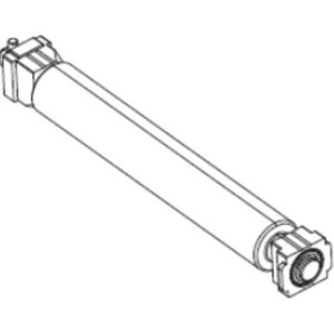 ZEBRA - P1058930-081 - Platen Roller - Zwart - Kunststof