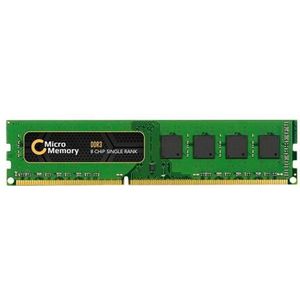 CoreParts - DDR3 - module - 4 GB - DIMM 240-pins - 1600 MHz / PC3-12800 - niet-gebufferd - niet-ECC - voor Acer Aspire M3985; Veriton M6620G