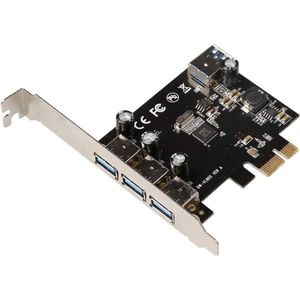MicroConnect - USB-adapter - PCIe 2.0 - USB 3.0 x 3 + USB 3.0 (intern)