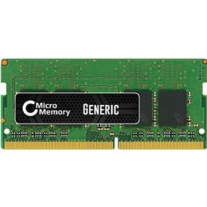 MicroMemory MMST-260-DDR4-17000-512X8-4GB 4GB DDR4 geheugenmodule - geheugenmodule (4 GB, 1 x 4 GB, DDR4, 2133 MHz, 260-pin SO-DIMM)