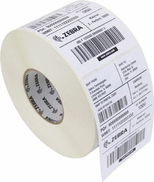 Zebra - Z-perform 1000d - Labels - Wit - Papier - 2100 Stuks