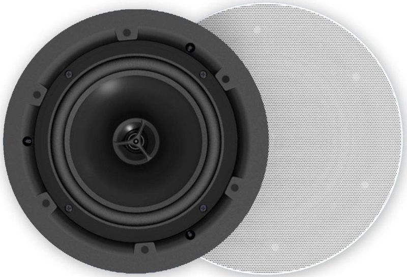 Vivolink - Auto HiFi Luidsprekers - Wit - 2-weg Magneetplafond zonder Frame - 16.50 cm