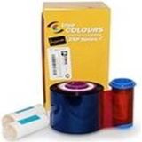 Zebra - ZXP7 LINT YMCK0-1250 - Etiketteringstape - Geel Blauw Roze Zwart