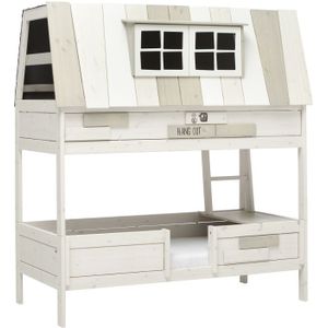 LIFETIME Kidsrooms Halfhoogslaper Hangout Luxe Whitewash