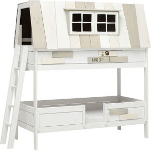 Lifetime stapelbed Hangout 90x200 wit
