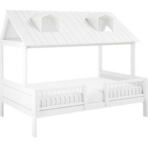 LIFETIME Kidsrooms Beach House Twijfelaar Bed Wit Gelakt 120 x 200 cm