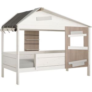 LIFETIME Kidsrooms The Hideout Basis Hutbed Luxe Whitewash