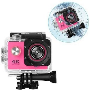 Sports SJ60 Waterdichte 4K WiFi-actiecamera - Felroze
