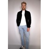 Kronstadt Trui Carlo met Textuur Navy