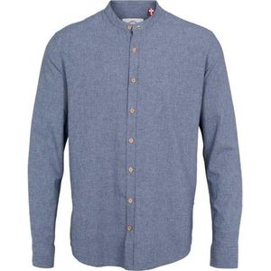 Kronstadt Shirts L S Johan Crepe henley shirt