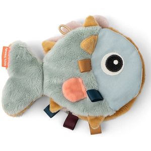 Done By Deer - Zintuiglijk Babyboek - Zeevrienden - Blauw - Mosterdgeel - Poeder
