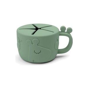 Done by Deer Raffi Peekaboo Snackbeker Green
