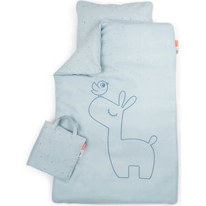Done By Deer - Beddengoed Baby - Lalee - GOTS - Inktblauw