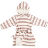 Done by Deer™ Bademantel Stripes Rosa