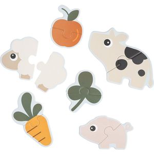 Erstes Puzzleset Tiny Farm