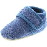 Celavi Kinder / Baby Schuhe Baby Wool Slippers Blue Melange-17/18