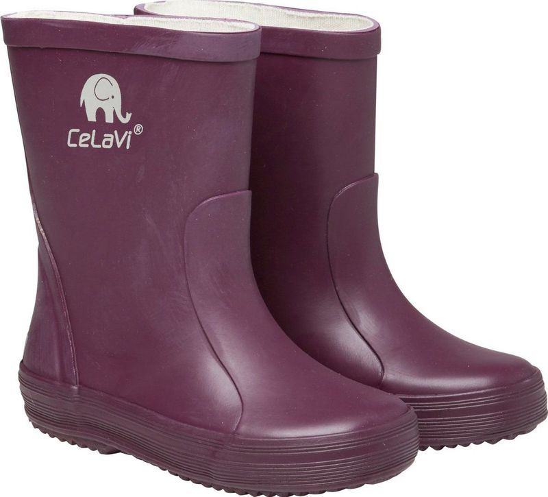 CeLaVi Regenlaarzen voor jongens, blackberry wine, 20 EU, Blackberry Wine, 20 EU