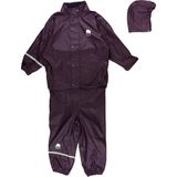 CeLAVi - Kinder Regenpak - Donker Paars - Waterdicht - Windproof