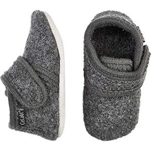 Celavi Baby Unisex wollen schoenen, leeftijd 12-24 maanden, maat: 21/22, kleur: grijs, 3953