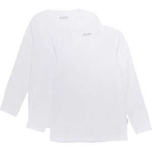 Minymo Longsleeve MINYMO - MIBasic 35 T-shirt LS (2-pack) - 3935 Langarmshirt 2er-Pack Basic & Print