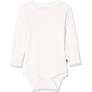 Minymo - Romper Lange Mouw - Ivoorwit - Bamboe Viscose