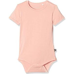 Minymo Romper s/s - Bamboe - Roze - Minymo - 50 - Romper S/S
