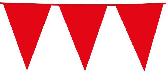 Vlaggenlijn XL 10 Meter Rood