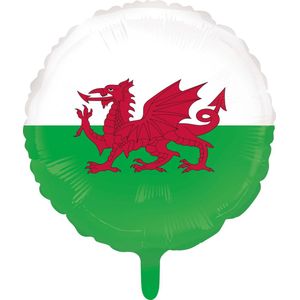 Wales Helium Ballon 45cm