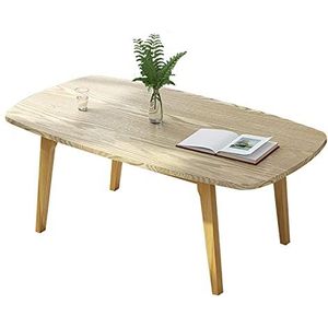 Prachtige salontafel, eenvoudige woonkamer klein appartement massief houten lage tafel, H45CM zittafel in Japanse stijl, slaapkamer vrijetijdstafel (Kleur: B, Maat: 120x55x45cm)