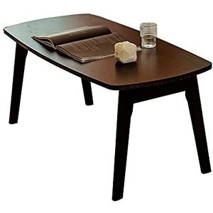Prachtige klaptafel, massief houten salontafel voor kleine appartementen, woonkamer in Japanse stijl H45CM zit lage tafel, multifunctionele vrijetijdstafel (Kleur: B, Maat: 120x55x45cm)