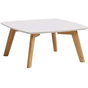 Prachtige salontafel, H30CM erker massief houten lage tafel, bedcomputertafel/kleine eettafel/bureau (Kleur: B, Maat: 50X30CM)