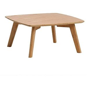 Prachtige salontafel, H30CM erker massief houten lage tafel, bedcomputertafel/kleine eettafel/bureau (Kleur: A, Maat: 50X30CM)