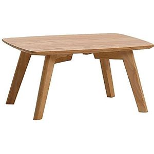 Prachtige salontafel, erker massief houten vierkante lage tafel (H30CM), bedcomputertafel/kleine eettafel/bureau (Kleur: B, Maat: 60x40x30cm)