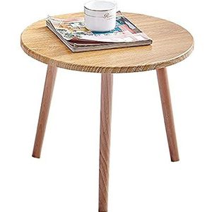 Prachtige salontafel, huishoudelijke ronde H37CM lage tafel, multifunctionele woonkamer vrije tijd studeertafel, slaapkamer nachtkastje (kleur: B, maat: 50x37cm)