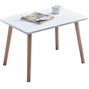 Prachtige salontafel, huishoudelijk vierkant H37CM lage tafel, multifunctionele woonkamer, vrije tijd studeertafel, groot tafelblad (60x40cm) (Kleur: B)