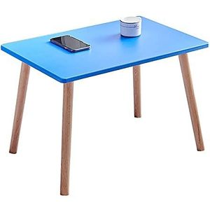 Prachtige salontafel, huishoudelijk vierkant H37CM lage tafel, multifunctionele woonkamer, vrije tijd studeertafel, groot tafelblad (60x40cm) (Kleur: D)