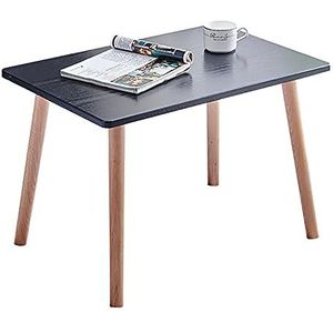Prachtige salontafel, huishoudelijk vierkant H37CM lage tafel, multifunctionele woonkamer, vrije tijd studeertafel, groot tafelblad (60x40cm) (Kleur: A)