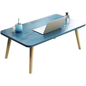 Prachtige salontafel, thuisbed (H31,2cm) lage tafel, multifunctionele slaapkamer/woonkamer vrije tijd studeertafel, bank bijzettafel (kleur: E, maat: 60x40x31,2cm)