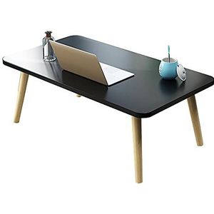 Prachtige salontafel, thuisbed (H31,2cm) lage tafel, multifunctionele slaapkamer/woonkamer vrije tijd studeertafel, bank bijzettafel (kleur: B, maat: 100x50x31,2cm)