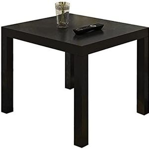 Prachtige vierkante tafel, eenvoudige salontafel (51x51x44,5cm), slaapkamer/woonkamer houten bijzettafel (kleur: C)