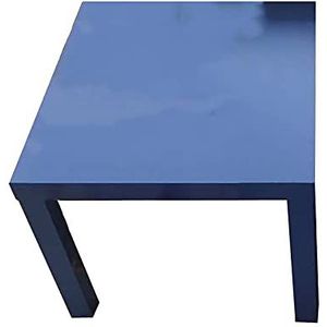 Prachtige vierkante tafel, eenvoudige salontafel (51x51x44,5cm), slaapkamer/woonkamer houten bijzettafel (kleur: E)