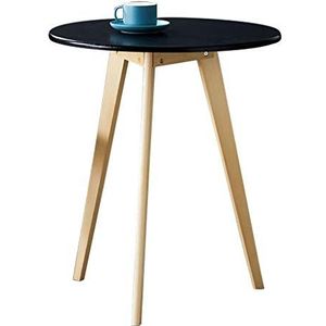 Prachtige salontafel, kleine ronde tafel van Scandinavisch massief hout, eenvoudig nachtkastje in de slaapkamer, vrijetijdsbijzettafel, telefoontafel in de woonkamer (afmetingen: 80x70cm)