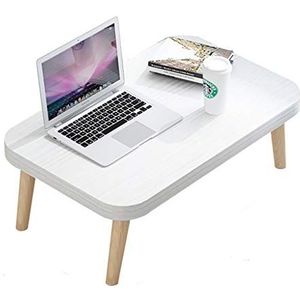 Exquisite Computer Table, Nordic All Oak Small Coffee Table, Simple Household Japanese Low Table (H28CM) / Rechthoekige kleine bedtafel (Kleur: B, Maat: 48X40X28CM)