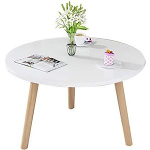 Prachtige salontafel, ronde Japanse vensterbank en lage tafel (H30CM), slaapkamer/woonkamer vrijetijdsstudietafel, bijzettafel bij de bank (Kleur: A, Maat: 40X30CM)