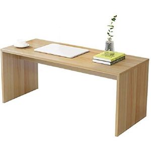 Prachtige salontafel, lage zittafel in Japanse stijl (natuurlijke houtkleur), kan worden gebruikt als computertafel/erkertafel/bedtafel/tv-kastrek (afmetingen: 80x30x30cm)