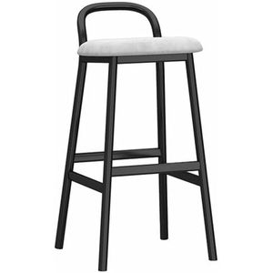 Luxe tegenkrukken barstoel moderne stijl stoel bar, armloze barkruk stoel, fluwelen stof gestoffeerde rug en kussen, voor bar, keukens, eetruimtes en woonkamers